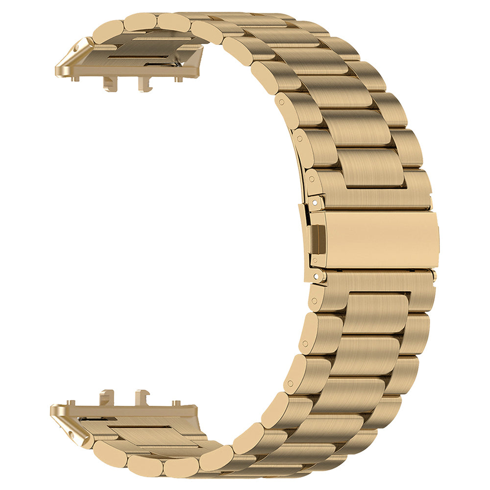 For Samsung Galaxy Fit3 Replacement Strap Quick Release Stainless Steel Watch Band - Gold For Samsung Galaxy Fit3 Replacement Strap Quick Release Stainless Steel Watch Band - Gold